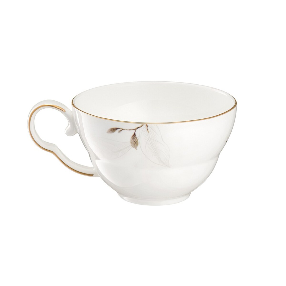 VILLA ITALIA Filiżanka do herbaty porcelanowa 200 ml ze spodkiem SECRET of SPRING