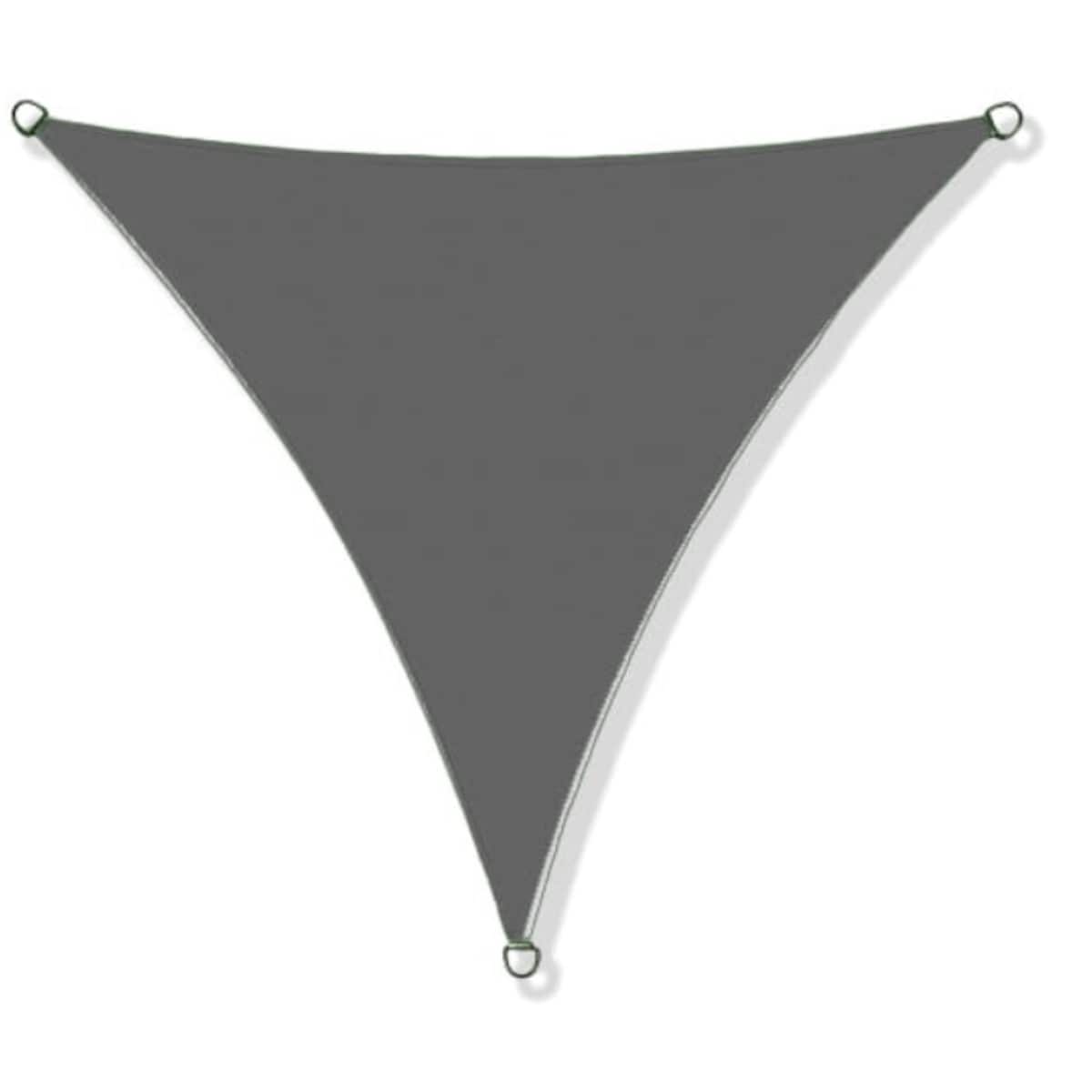 Żagiel Przeciwsłoneczny Ogrodowy Wodoodporny 3X3X3 M Zacieniacz Szary