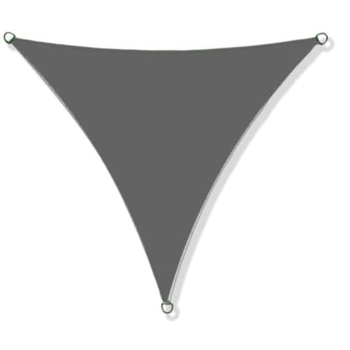 Żagiel Przeciwsłoneczny Ogrodowy Wodoodporny 3X3X3 M Zacieniacz Szary