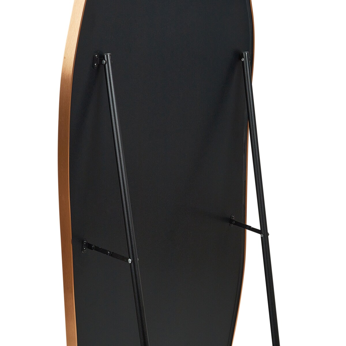Lustro stojące LARCHE 160 cm Metal Złoty