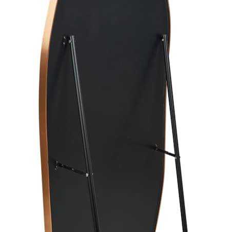 Lustro stojące LARCHE 160 cm Metal Złoty
