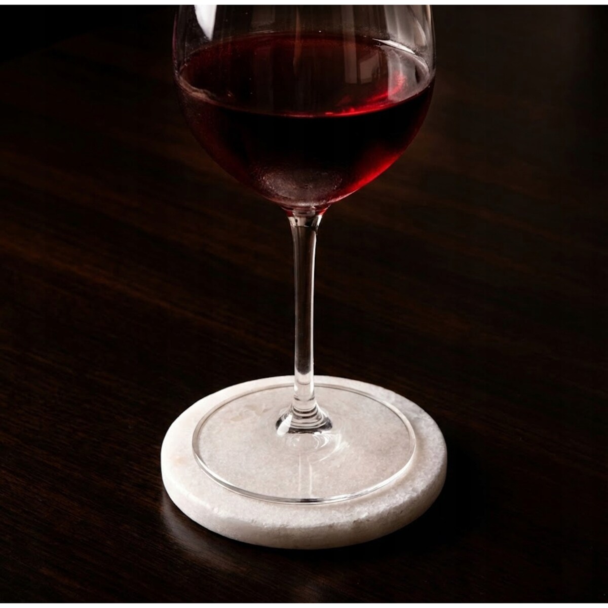 PODSTAWKI POD KUBEK KUBKI MARMUROWA BIAŁA DEKORACYJNA ZESTAW PODSTAWKA 4SZT