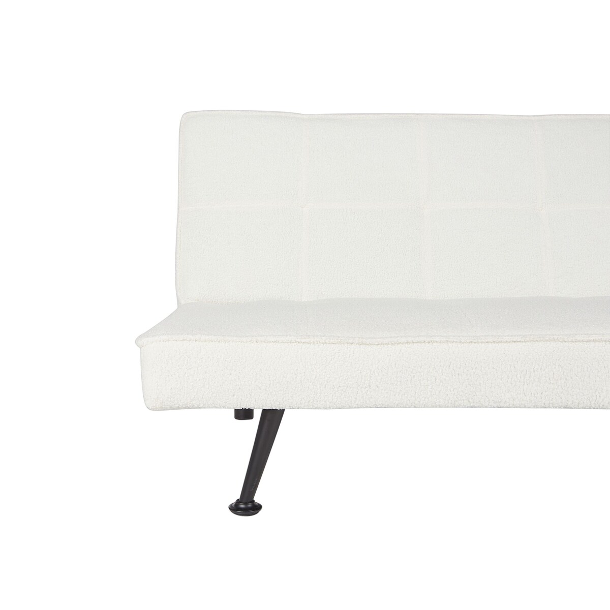 Sofa rozkładana boucle biała HASLE