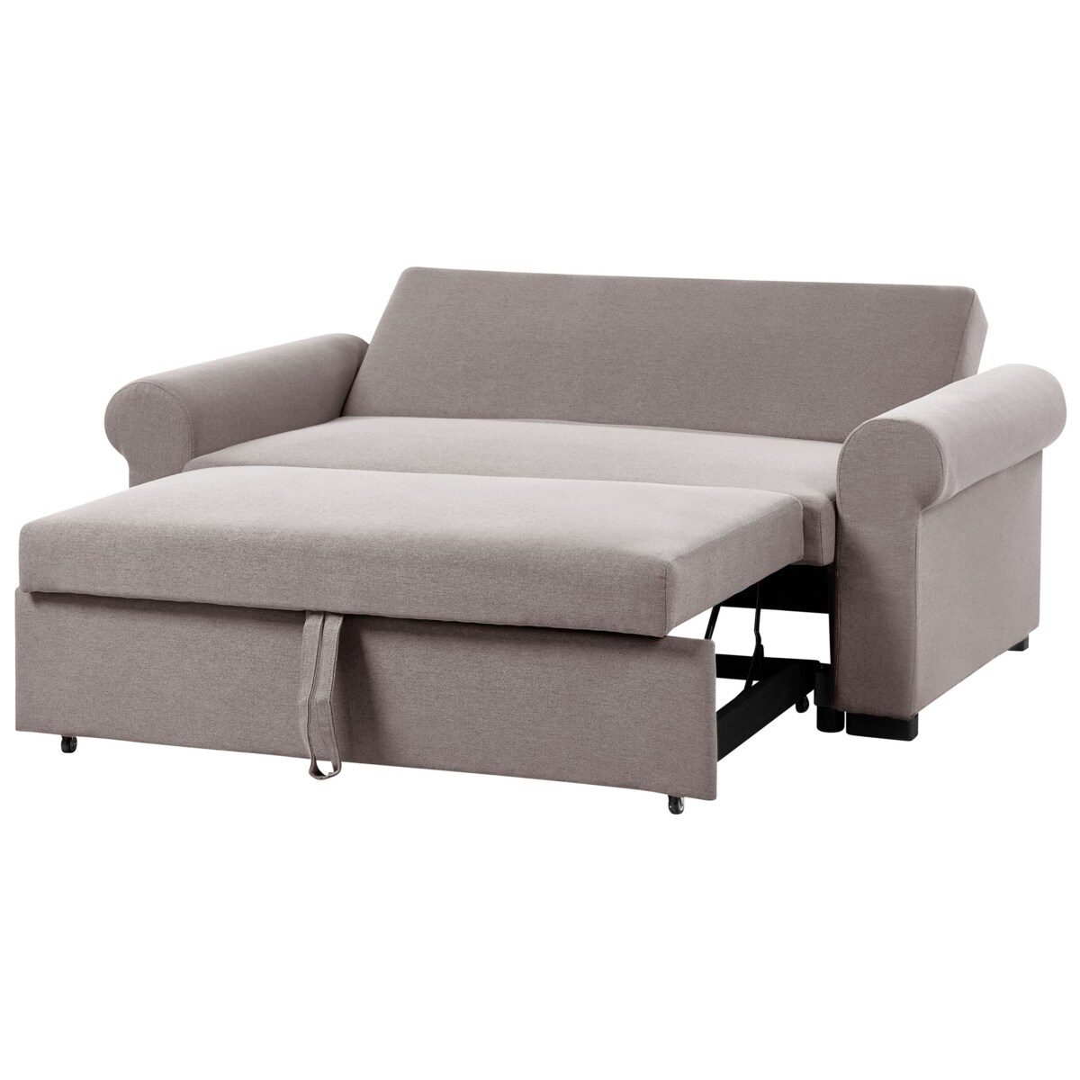 Sofa rozkładana brązowa SILDA