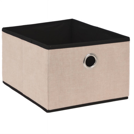Pojemnik tekstylny do przechowywania NO-WOVEN, 32 x 25 x 18 cm