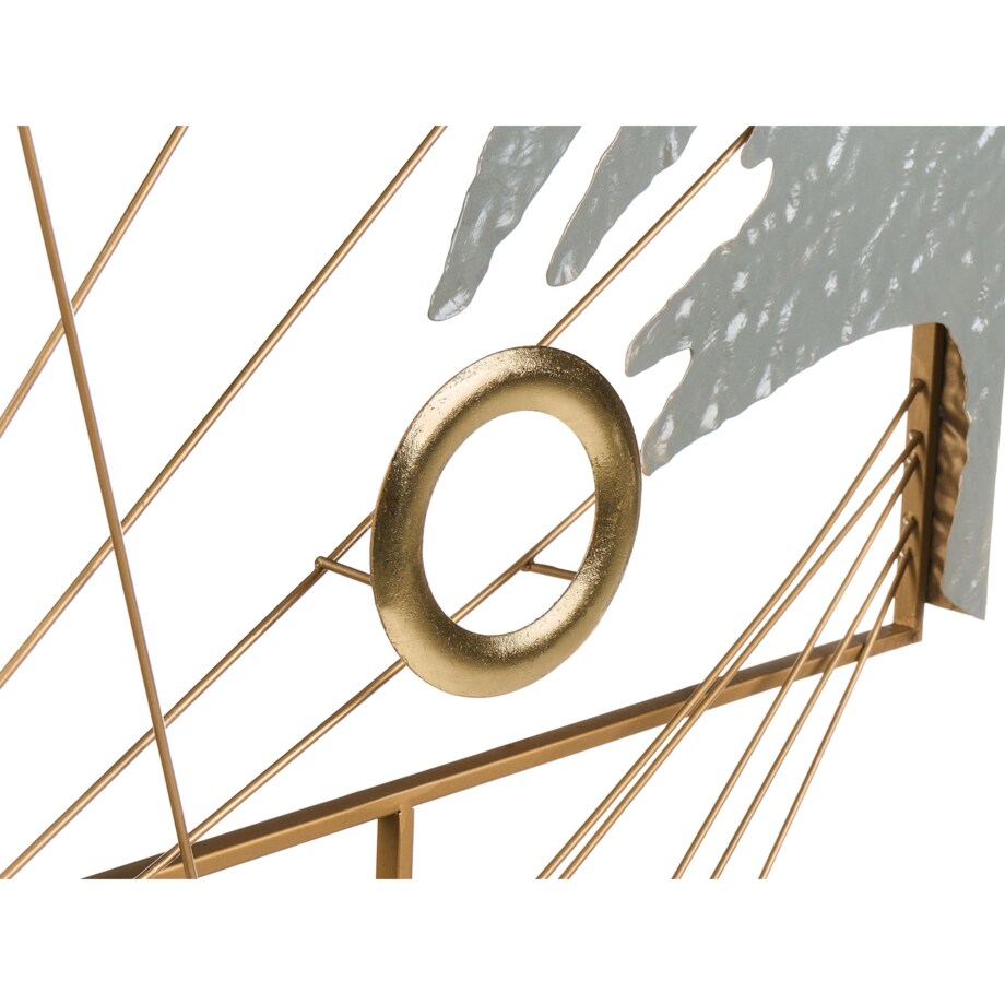 Dekoracja ścienna BALBRIGGAN Metal 70 cm Kolorowy