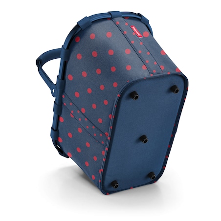 Koszyk carrybag frame mixed dots red, 22 l