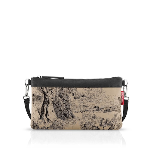 Torba MINI POUCH, jacquard brown