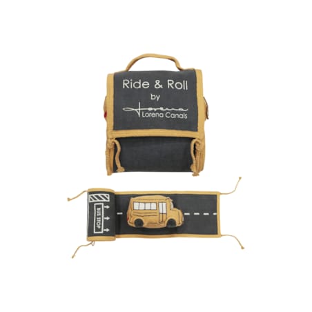 Miękka Zabawka Autobus Z Pasem Do Jazdy Ride&Roll Lorena Canals