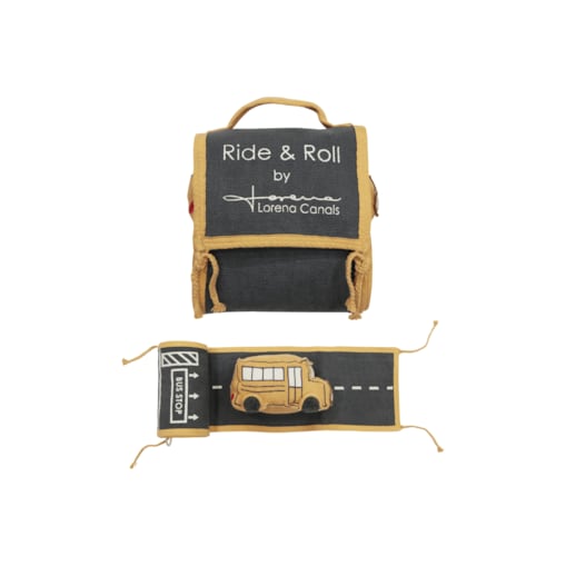 Miękka Zabawka Autobus Z Pasem Do Jazdy Ride&Roll Lorena Canals