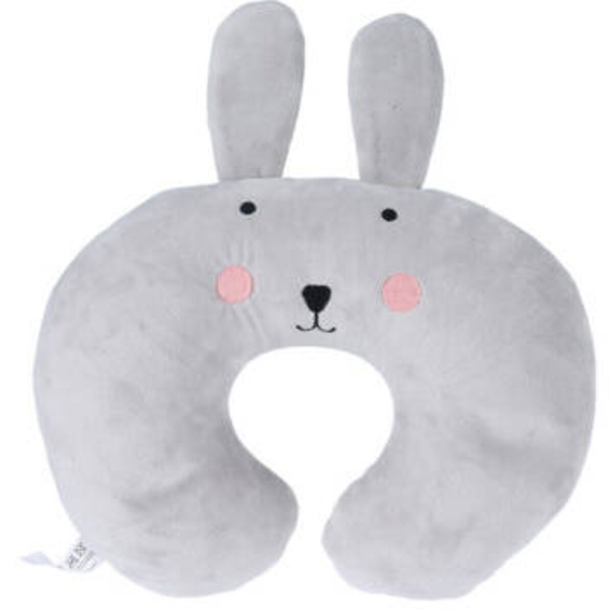 Poduszka podróżna dla dzieci, rogal miś, 30 x 30 x 9 cm