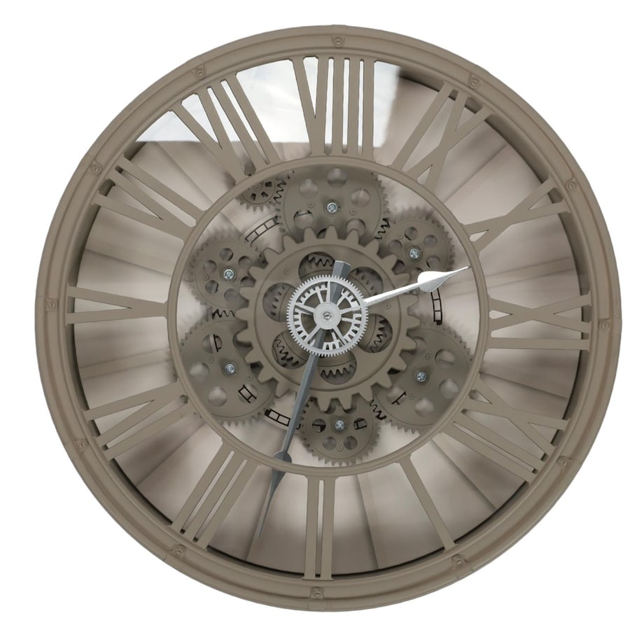 Zegar ścienny z widocznym mechanizmem, Ø 39 cm