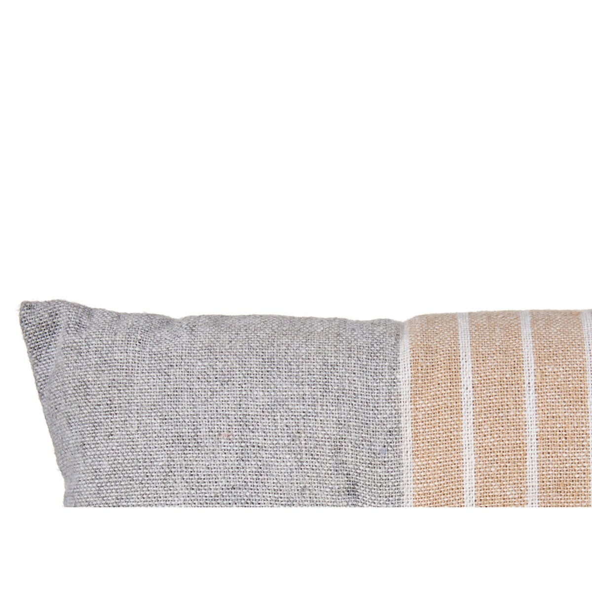 Poduszka na krzesło wiązana w paski NOMO, 40 x 40 cm