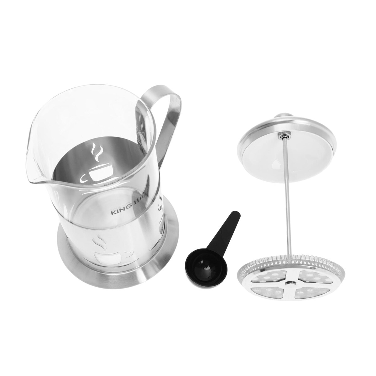 Zaparzacz tłokowy do herbaty kawy french press 800ml KINGHOFF