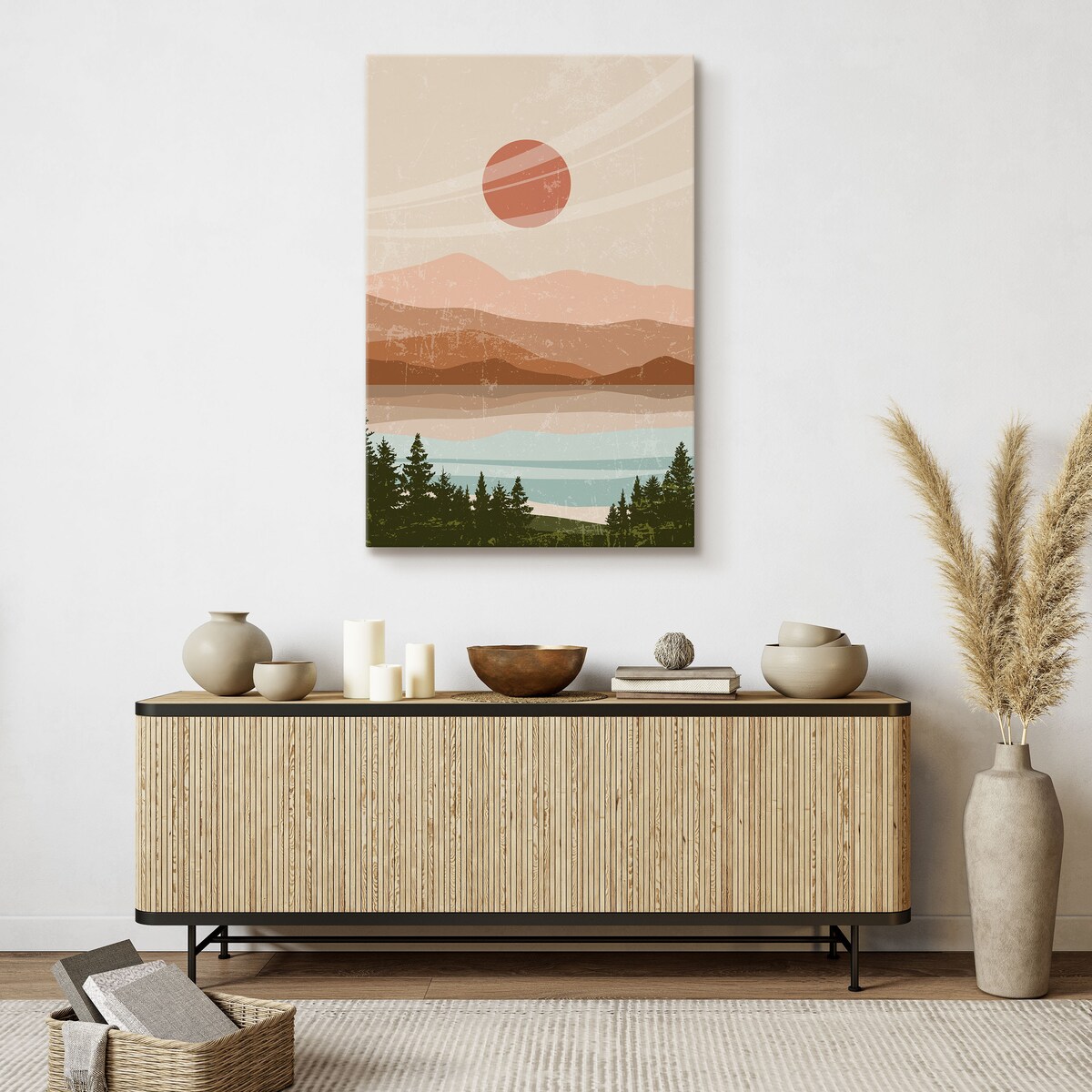 Obraz Krajobraz Górski 30x40cm