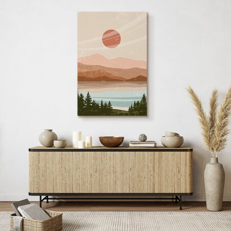 Obraz Krajobraz Górski 30x40cm