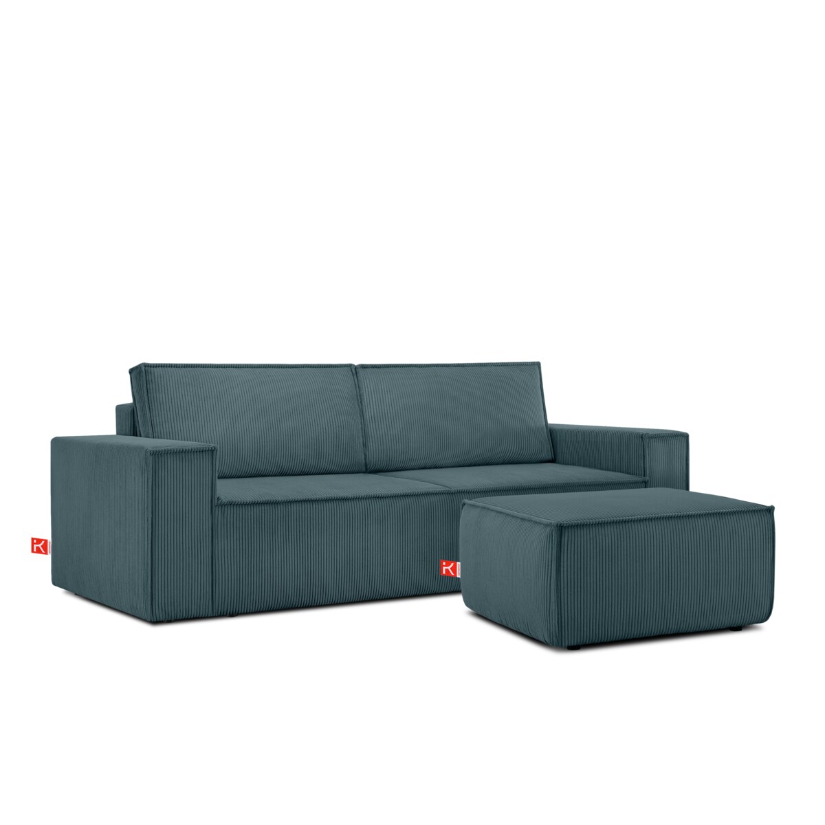 KONSIMO NAPI Puf, kolor niebieski