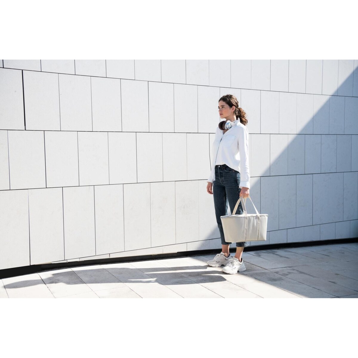 Torba COOLERBAG, herringbone sand