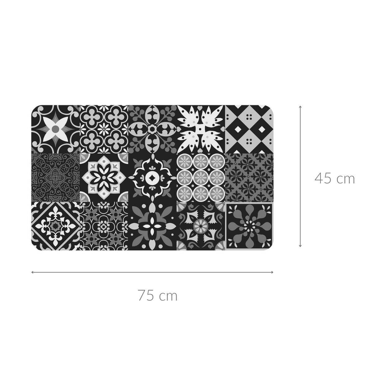 Piankowa mata z nadrukiem SALOU, 45 x 75 cm