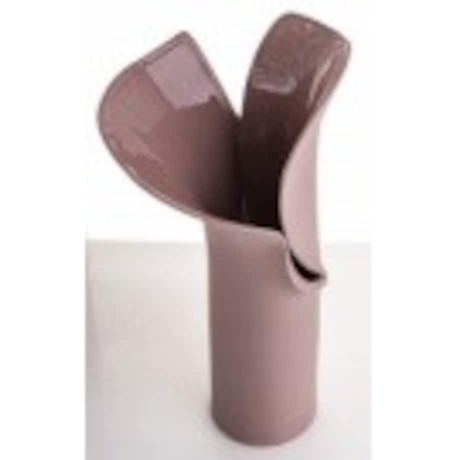 Wazon porcelanowy 35x19x14 cm LARRY różowy