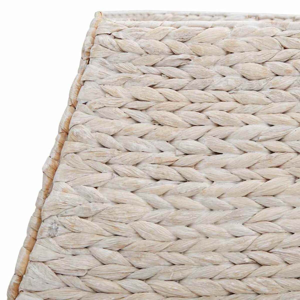 vidaXL Kołnierz do Choinki Biały 50 x 50 x 25 cm Hiacynt wodny