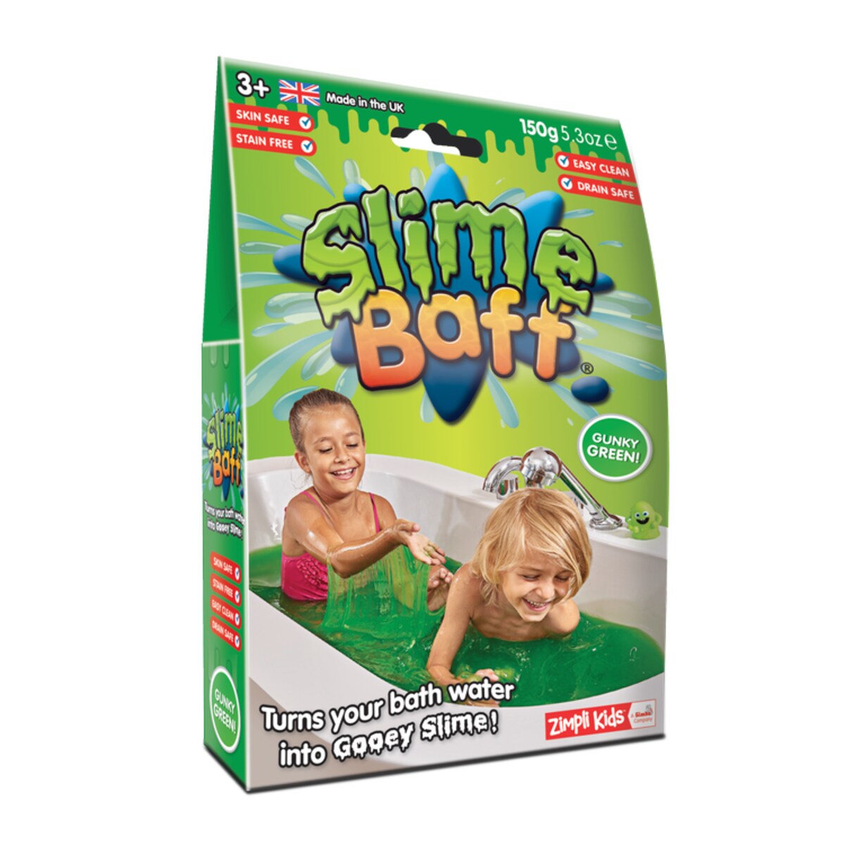 Zestaw do robienia glutów, Slime Baff, zielony, 3+, Zimpli Kids