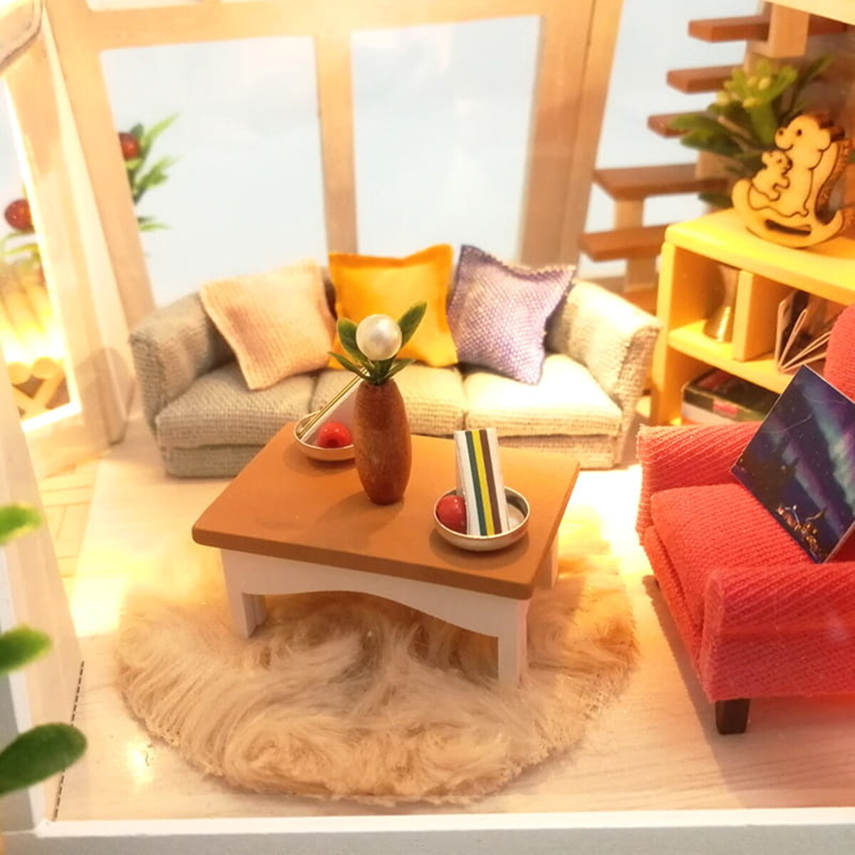 Miniaturowy domek - Domek nad jeziorem