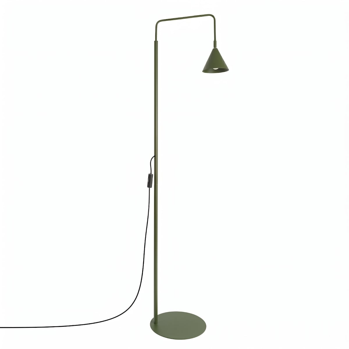 Lampa podłogowa NOX zielona oliwka