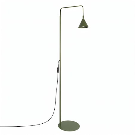 Lampa podłogowa NOX zielona oliwka