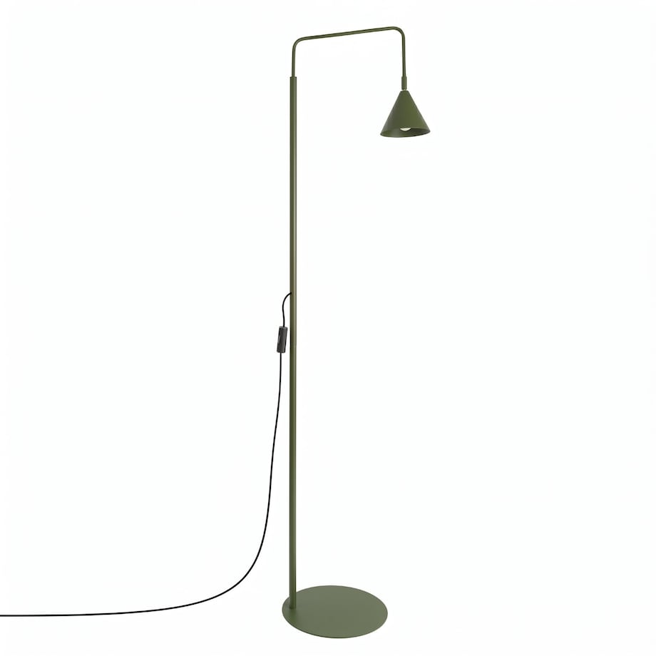 Lampa podłogowa NOX zielona oliwka
