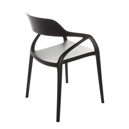 Krzesło Zing Black, 57 x 50 x 80 cm