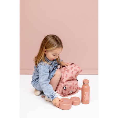 Zestaw pojemników na przekąski z klipsem 2 szt. - Kot Trixie Baby