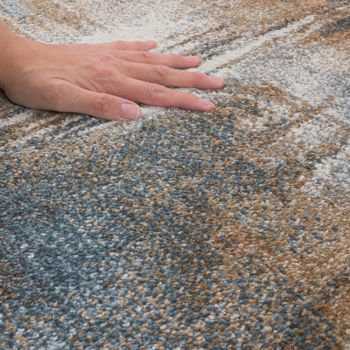 Dywan Lunera 200x300 cm Abstrakcyjny Wielokolorowy