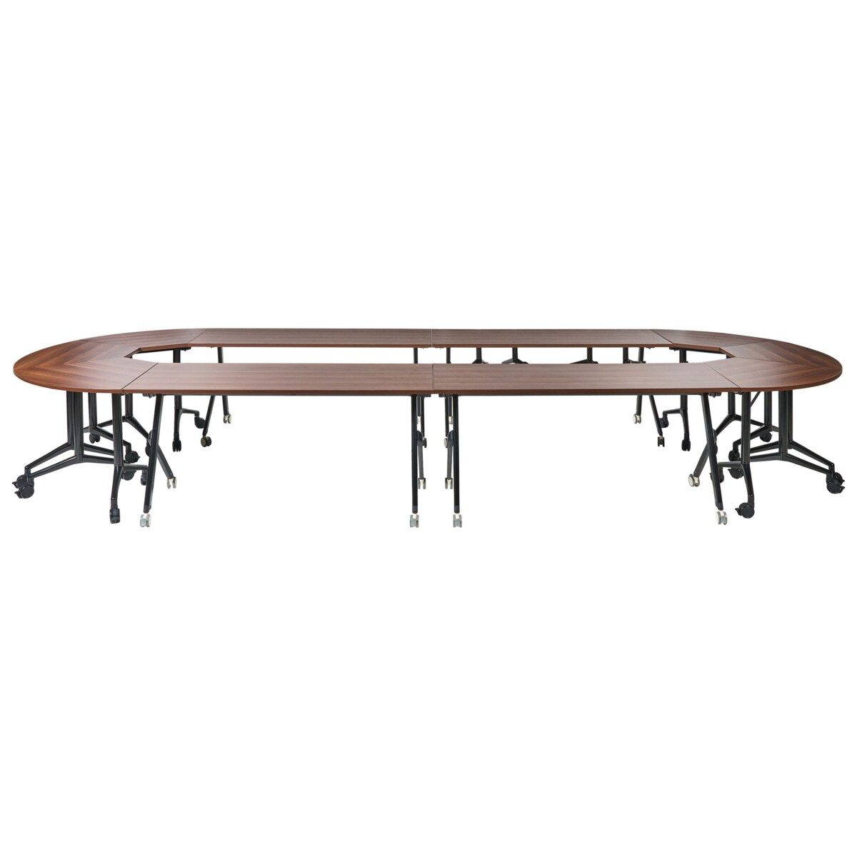 Składane biurko BENDI Ciemnobrązowy 160 cm 60 cm