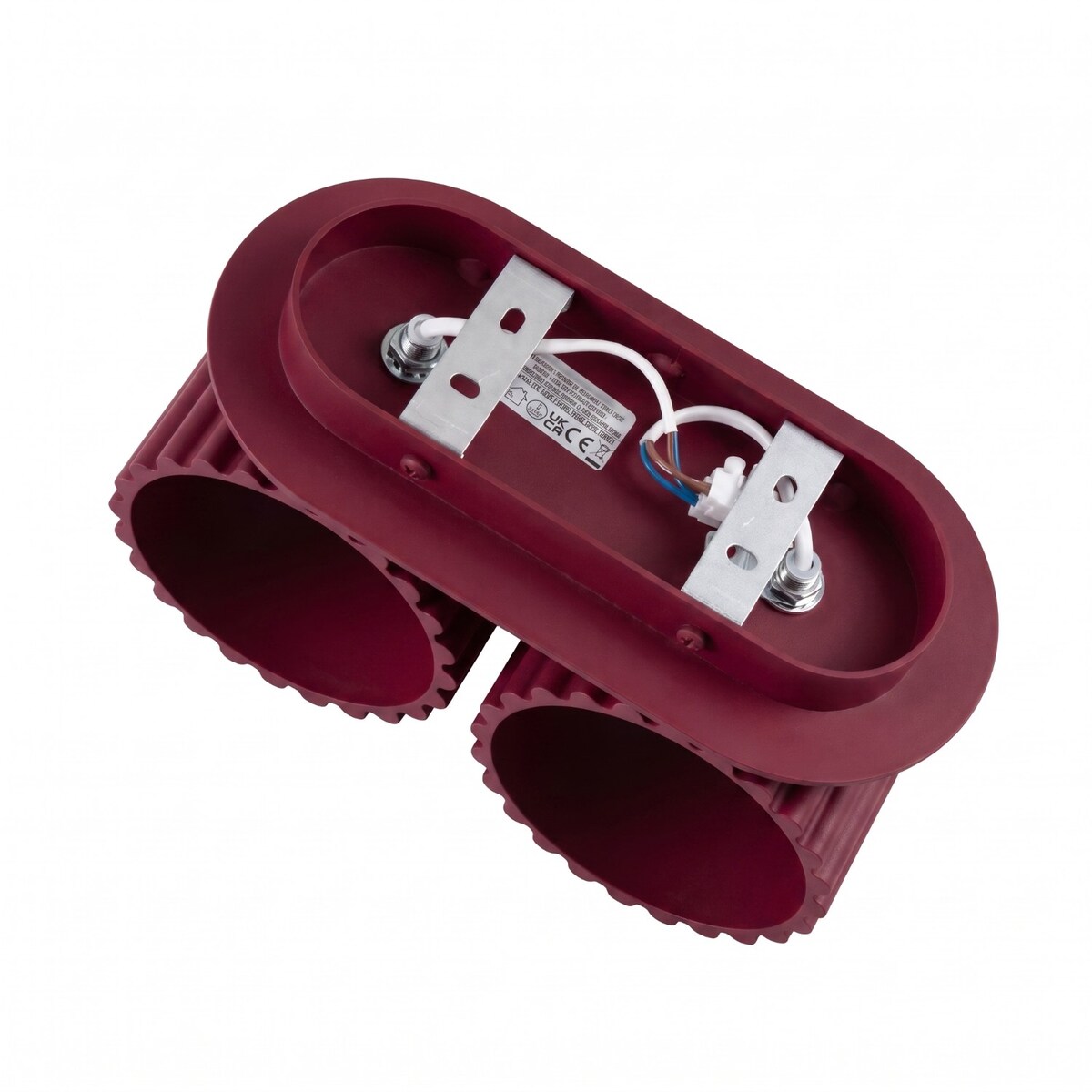 Kinkiet AURA 2 burgund G9