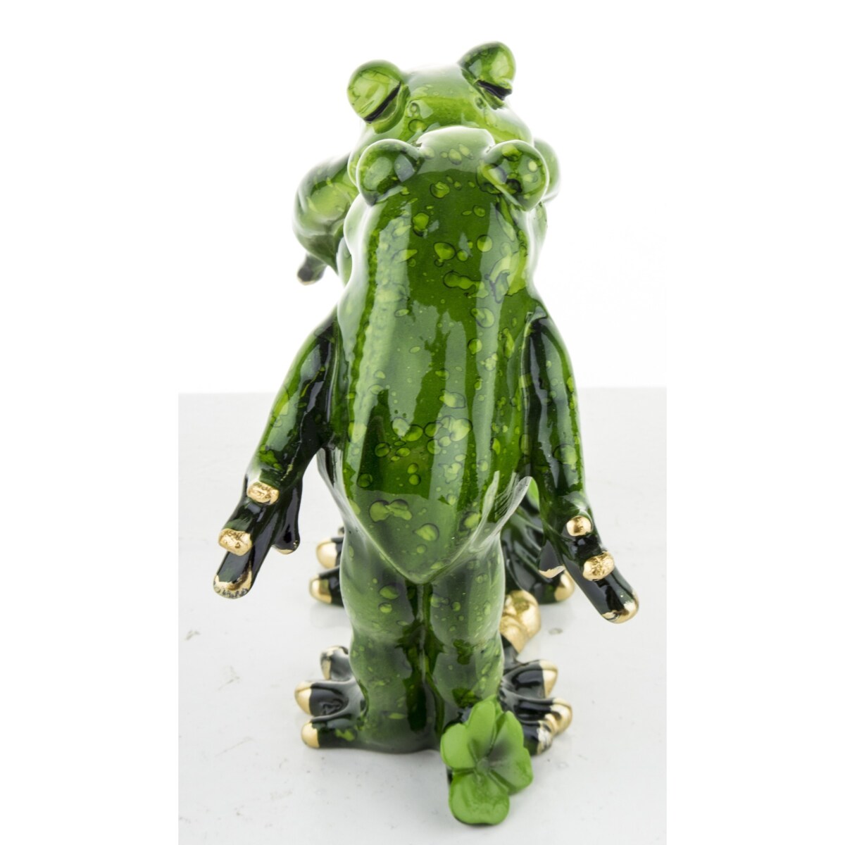 Dekoracja - żabki 10,5x12,5x6 cm KISS ME