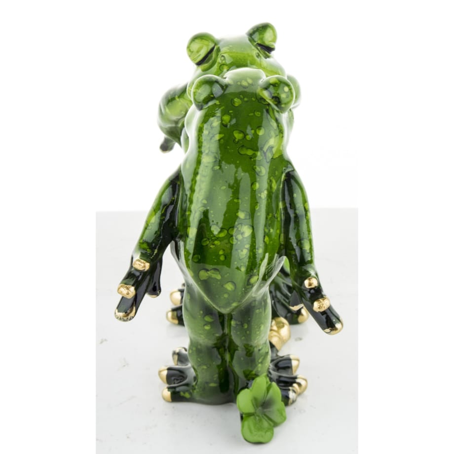 Dekoracja - żabki 10,5x12,5x6 cm KISS ME