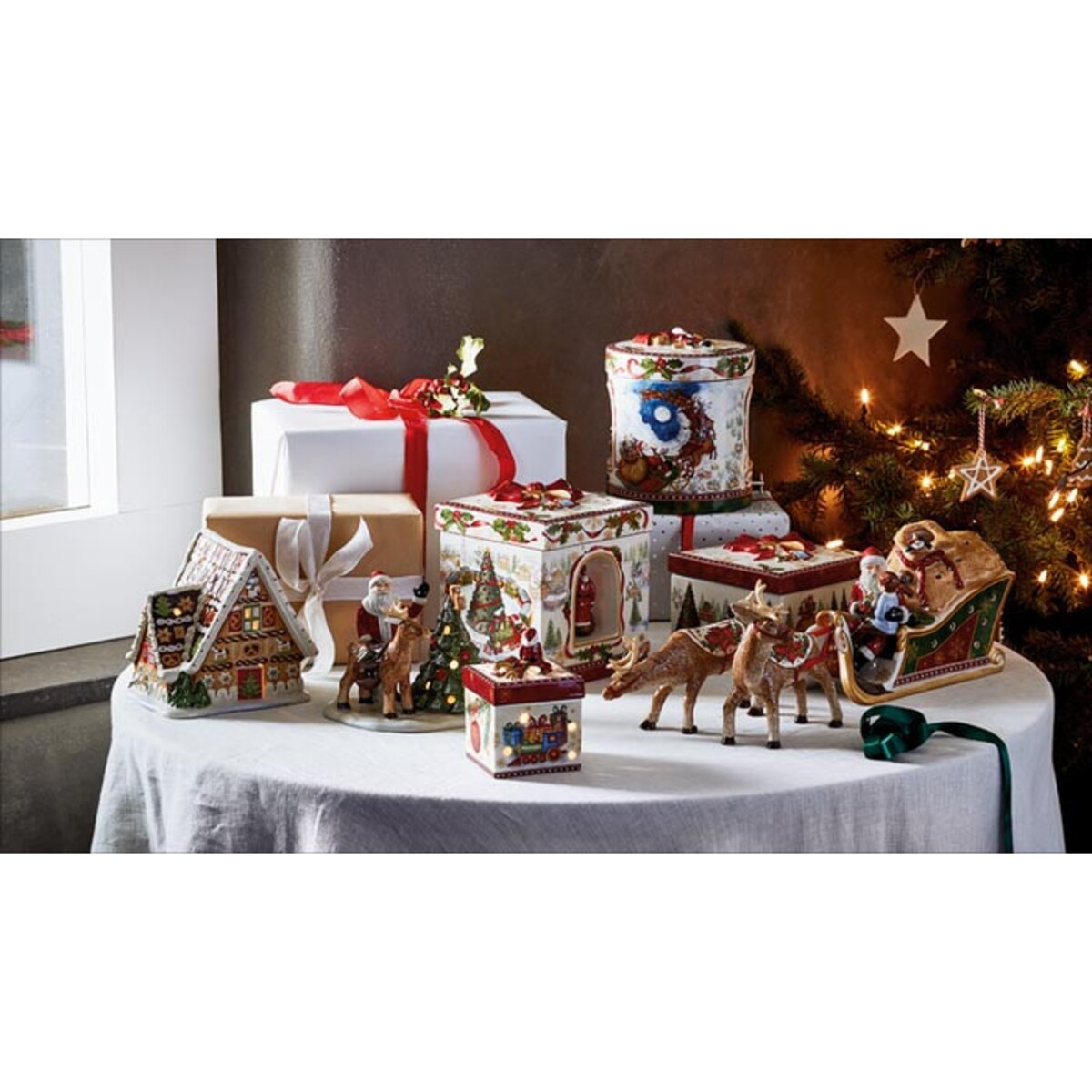 Pozytywka Domek z piernika Christmas, 16 x 16 x 13 cm, Villeroy & Boch