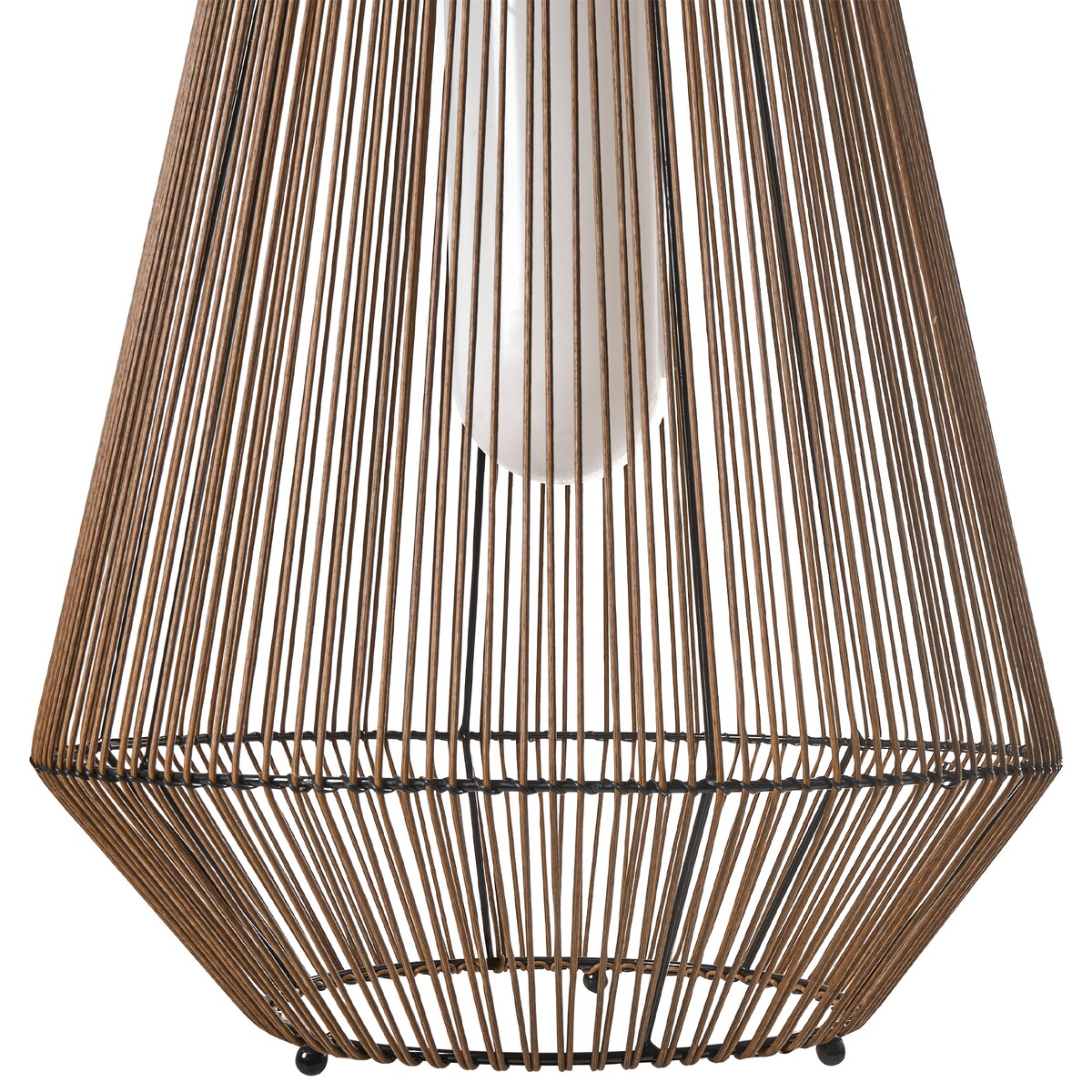 Lampion solarny LUSWISHI 68 cm Naturalny