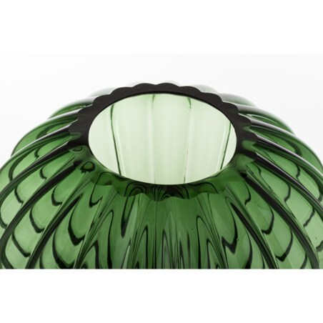 Wazon szklany 26,5x23x23 cm GULDAN zielony balon