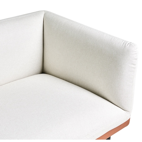 Sofa dla 3 osób VORGOD Złamana biel
