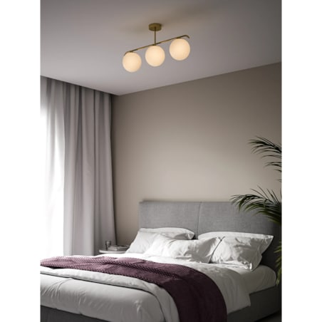 Lampa sufitowa glamour Grant 2010583035 Nordlux balls kule mosiądz