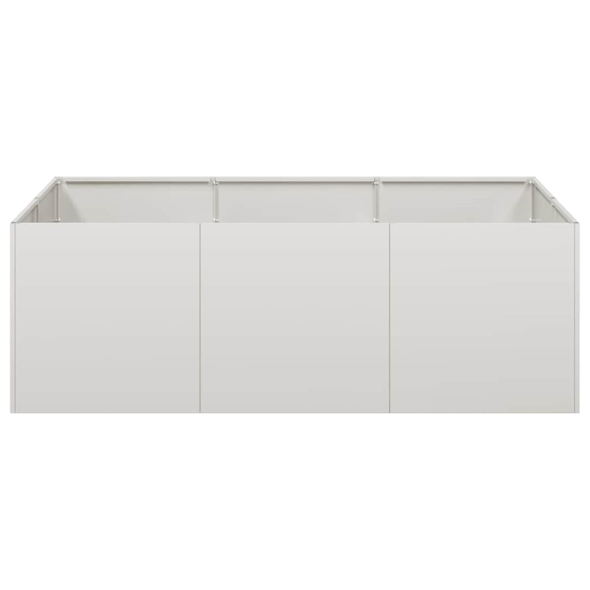 vidaXL Doniczka 120x80x40 cm Stal nierdzewna