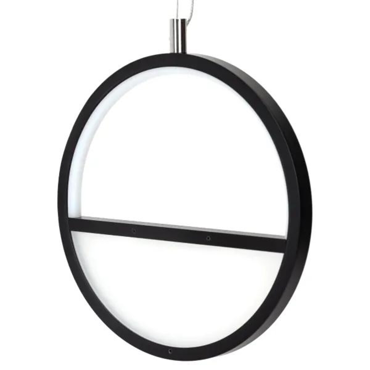 aluminiowa lampa wisząca 13.5w 6500k okragła 120x23 cm