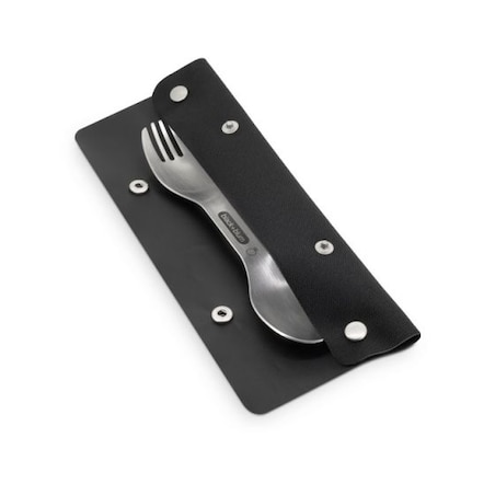 Zestaw 4 stalowych sztućców Black+Blum