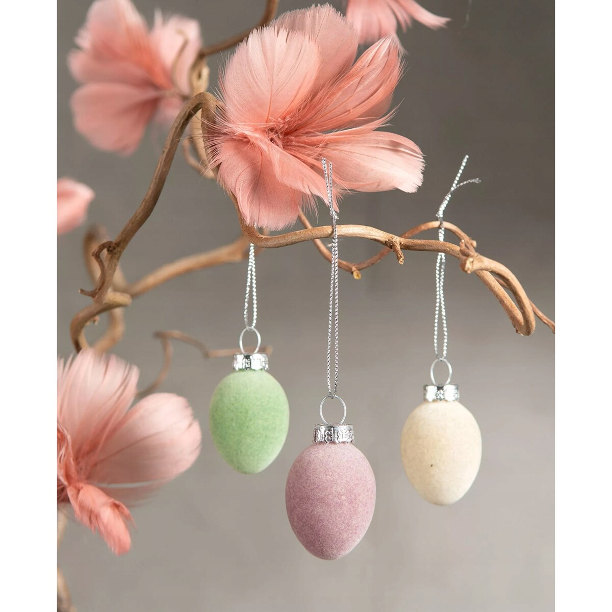 ZAWIESZKA BOMBKA DEKORACJA NA WIELKANOC JAJKO 9szt NA DRZEWKO DRZWI PREZENT