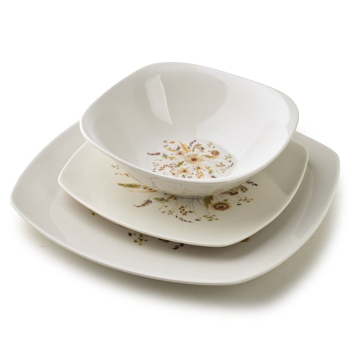 Komplet obiadowy 18-częściowy LEA BEIGE