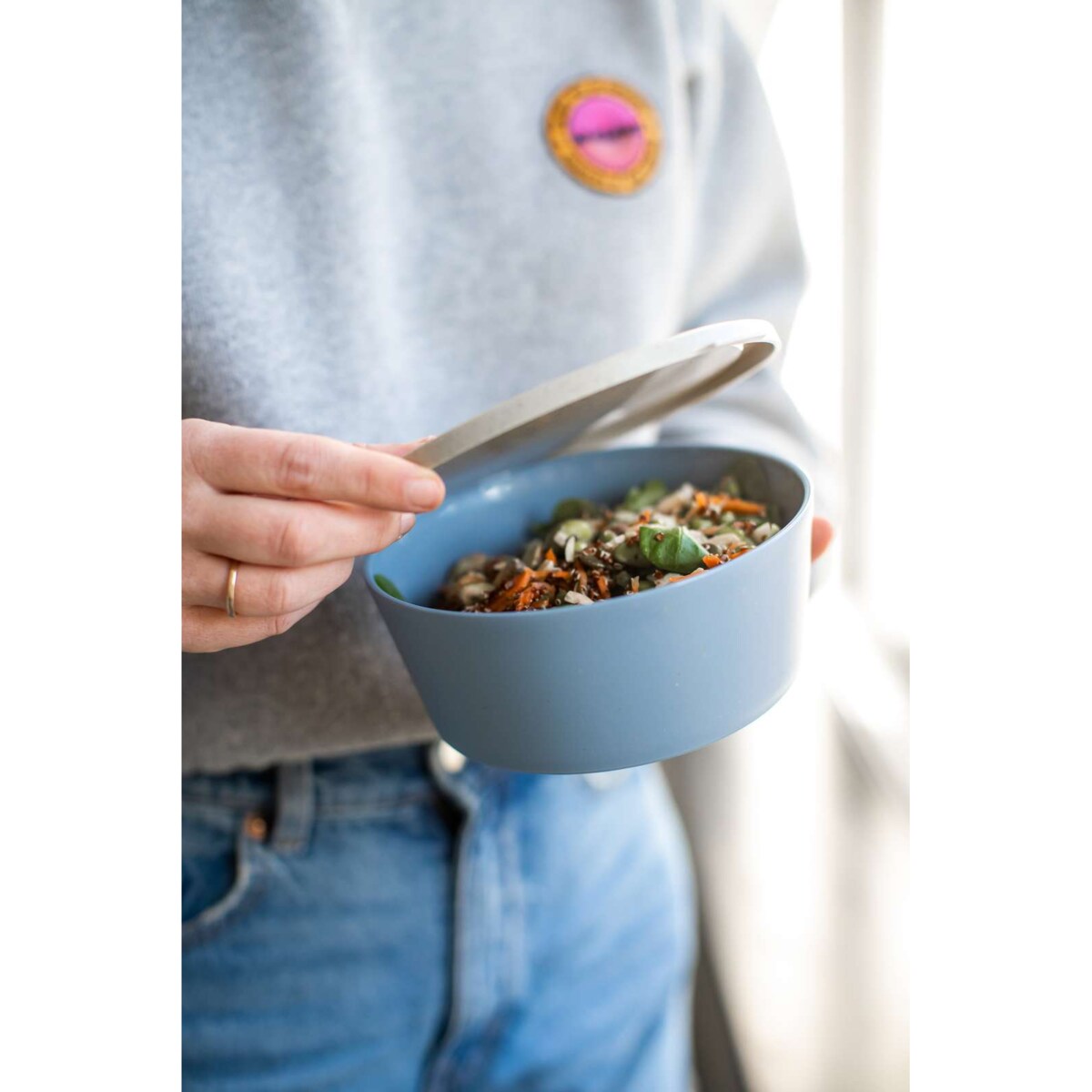 Pojemnik na żywność CONNECT BOWL, hermetyczny, 890 ml, KOZIOL