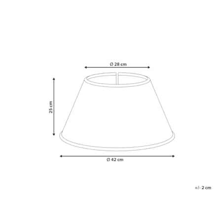 Osłonka pod choinkę NEIGE Trawa morska Naturalny 42 cm
