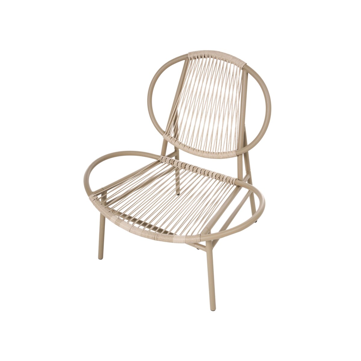 Zestaw mebli balkonowych OVARO Technorattan Beżowy